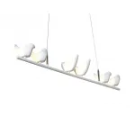 Подвесной светильник creative bird chandelier 6l