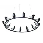 Подвесная люстра creative bird chandelier 12r