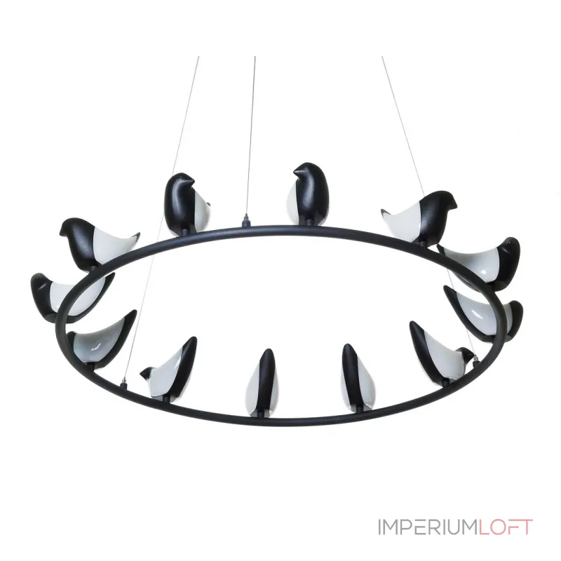Подвесная люстра creative bird chandelier 12r