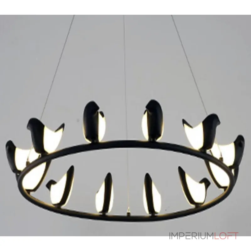 Подвесная люстра creative bird chandelier 12r