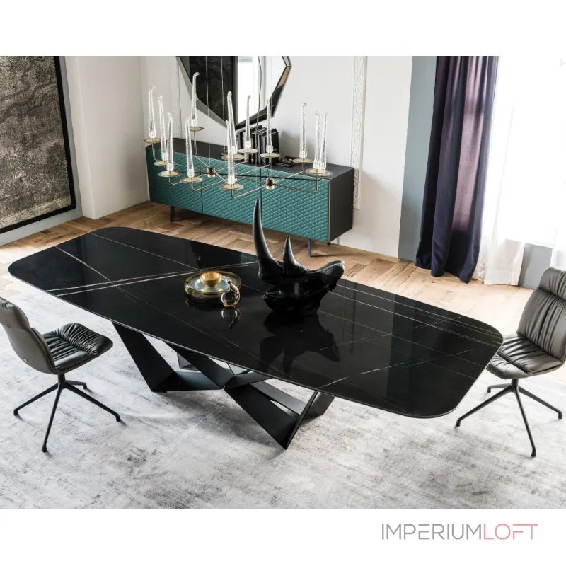 Стол обеденный scorpio marble b5809
