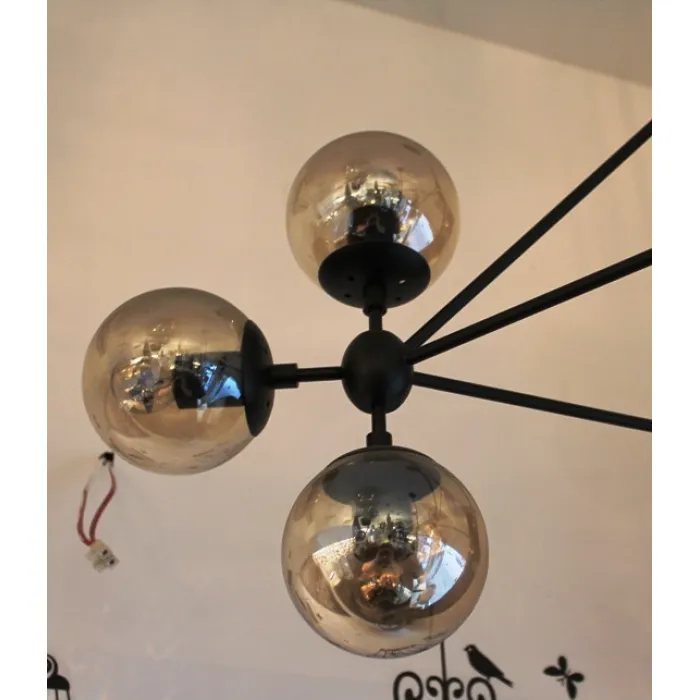 люстра Modo Chandelier 15 Globes Black от ImperiumLoft