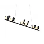 Подвесной светильник creative bird chandelier 6l