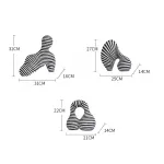 Статуэтка zaha sphere-black a