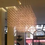 Подвесная люстра Cosmos Square Glass