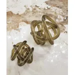 Статуэтка brass line ball