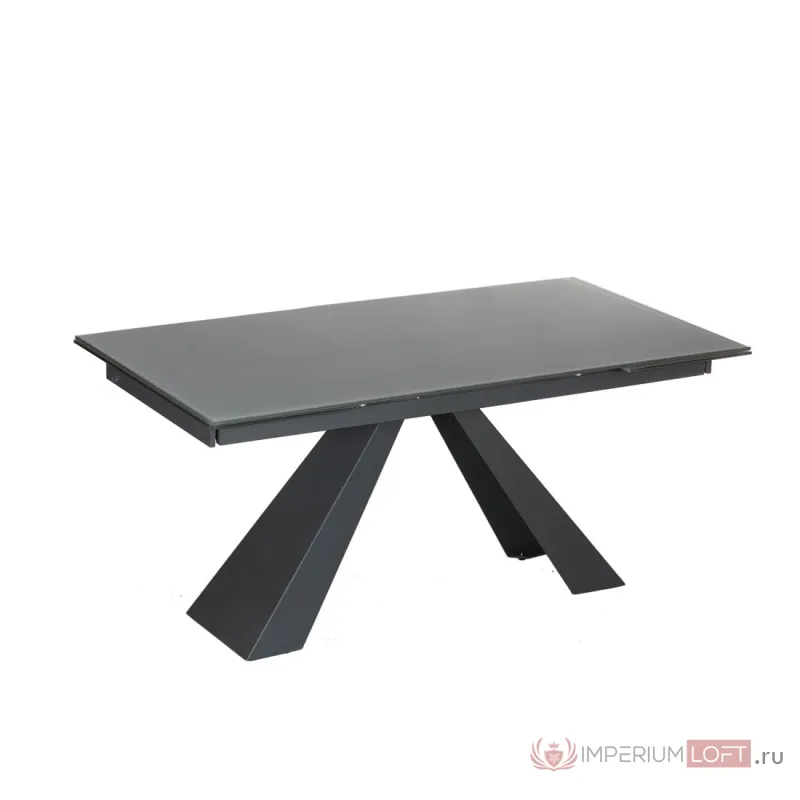 Стол обеденный раскладной eliot glass b4807 от ImperiumLoft