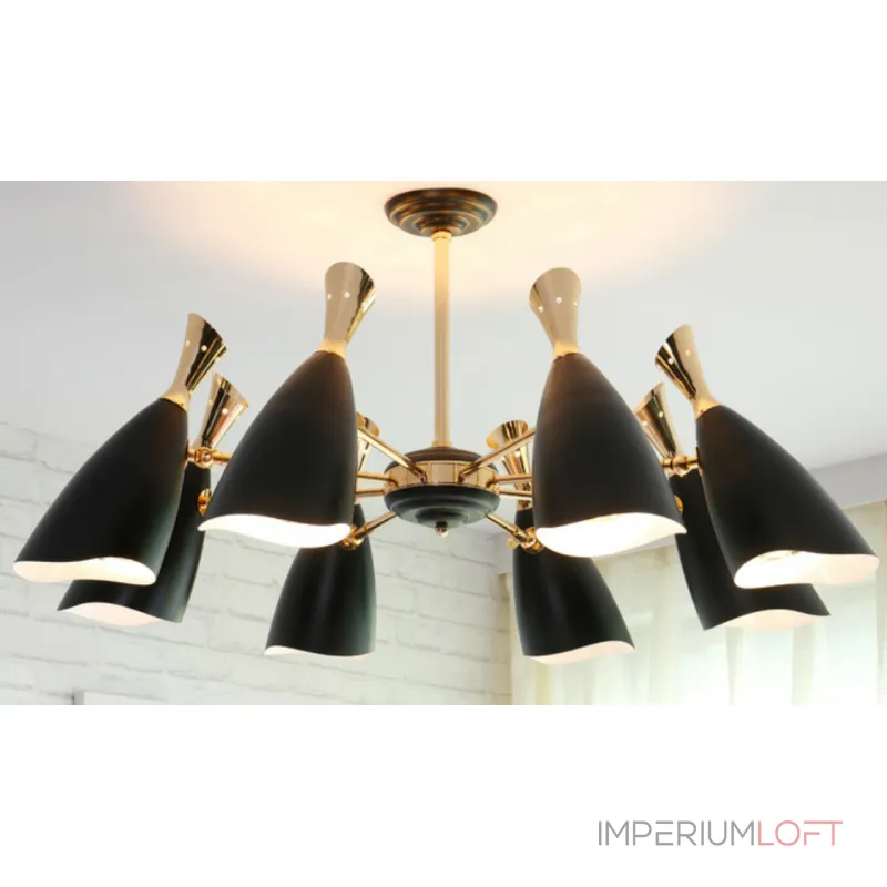 Люстра на штанге Duke Round 8 Люстра на штанге Duke Round 8