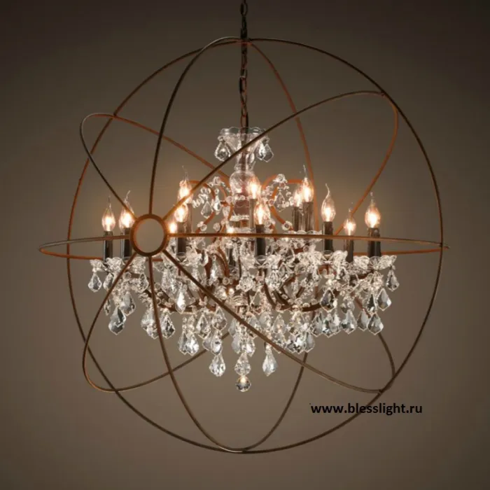 Люстра Foucault&#039;S Orb Crystal 5014–D15 от ImperiumLoft