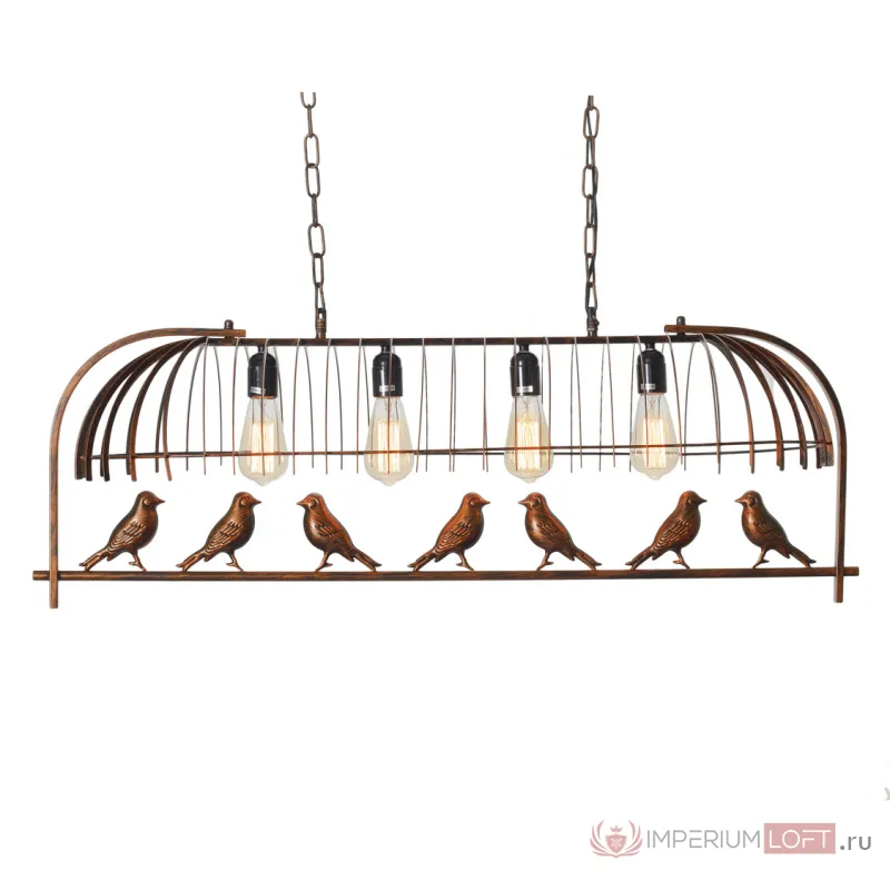 люстра Birds in cage L 8330-D4 от ImperiumLoft