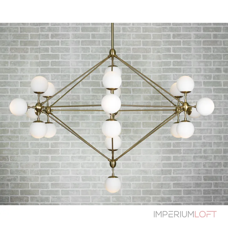 Люстра на штанге Modo Chandelier 21 Globes