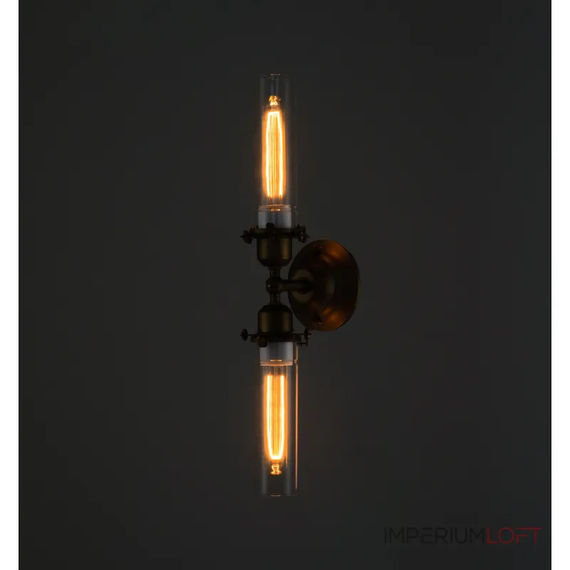 Бра edison glass vanity sconce