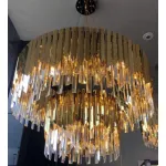Подвесная люстра facet crystal double
