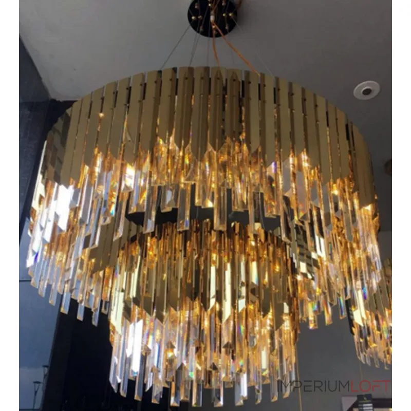 Подвесная люстра facet crystal double