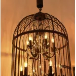 Подвесной светильник Vintage birdcage 5006–D4+4