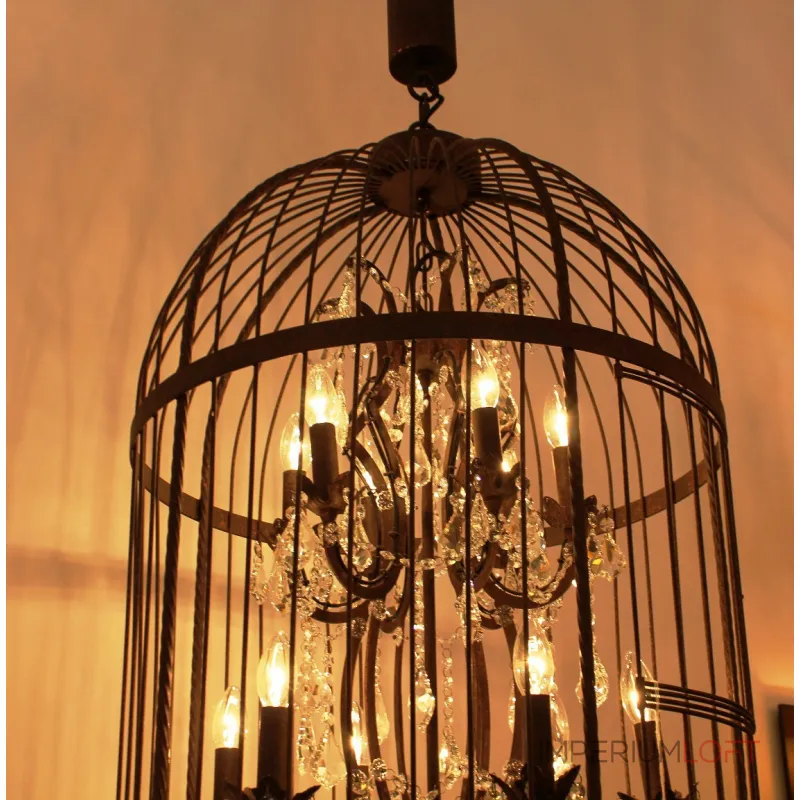 Подвесной светильник Vintage birdcage 5006–D4+4
