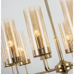 Люстра Glass Tube Chandelier 12 от ImperiumLoft