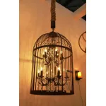 Подвесной светильник Vintage birdcage 5006–D4+4