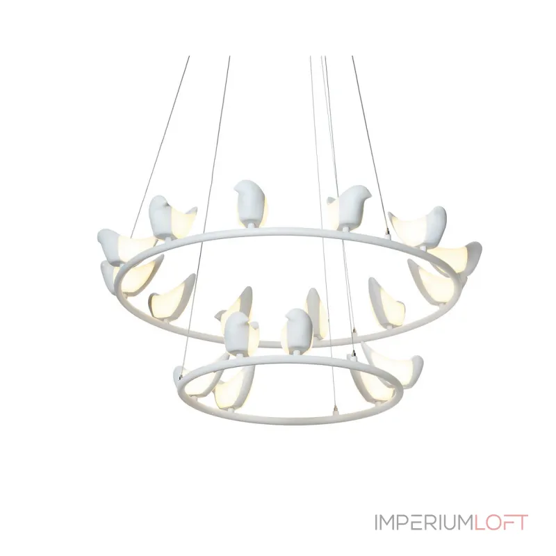 Подвесная люстра creative bird chandelier 12+6r