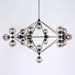 Люстра на штанге Modo Chandelier 21 Globes Black