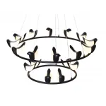 Подвесная люстра creative bird chandelier 12+6r