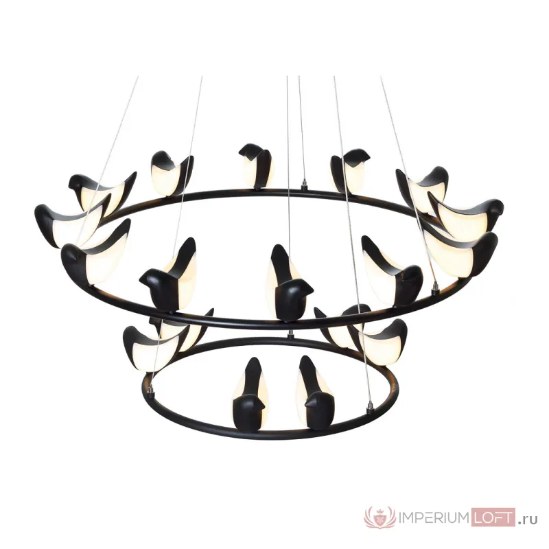 Люстра creative bird chandelier 12+6r от ImperiumLoft