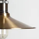 Подвесной светильник 20th c. Factory filament 2003–d1–2 brass