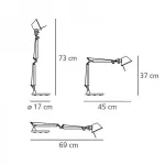 Лампа настольная tolomeo micro от ImperiumLoft