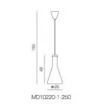 Подвесной светильник Labware Conical