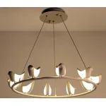 Люстра creative bird chandelier 10r от ImperiumLoft