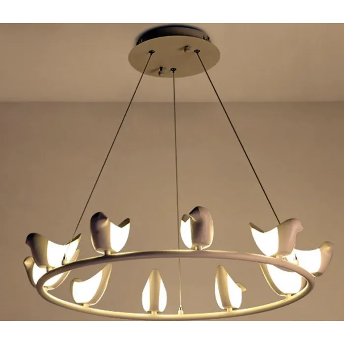Люстра creative bird chandelier 10r от ImperiumLoft