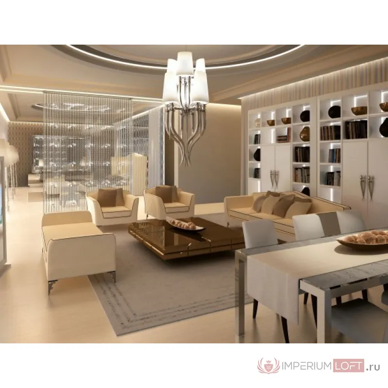 люстра Brunilde 3+3 от ImperiumLoft