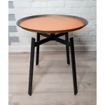 Стол кофейный husk leather plate