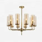 Люстра Glass Tube Chandelier 10 от ImperiumLoft