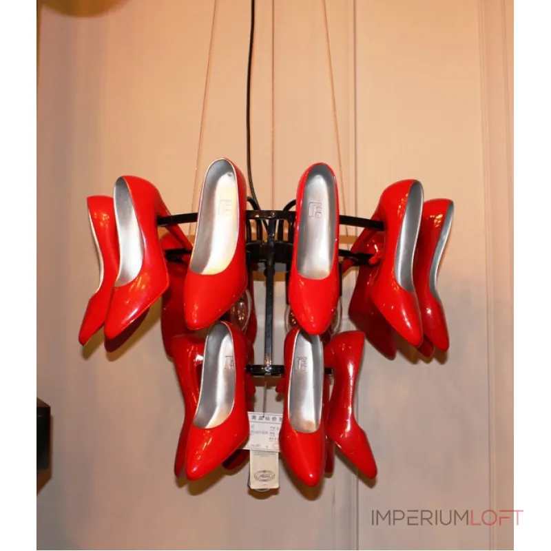 Подвесная люстра Tiffany SP7 Rosso