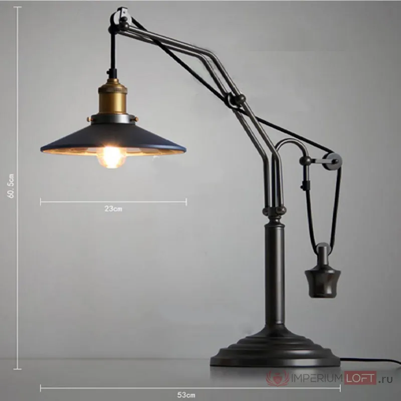 Лампа industrial table lamp 3879 от ImperiumLoft
