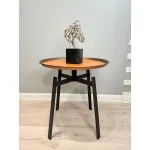 Стол кофейный husk leather plate