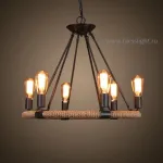 Подвесная люстра Rope filament 8108–D6