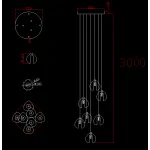 Подвесной светильник Bocci 14.7 Random
