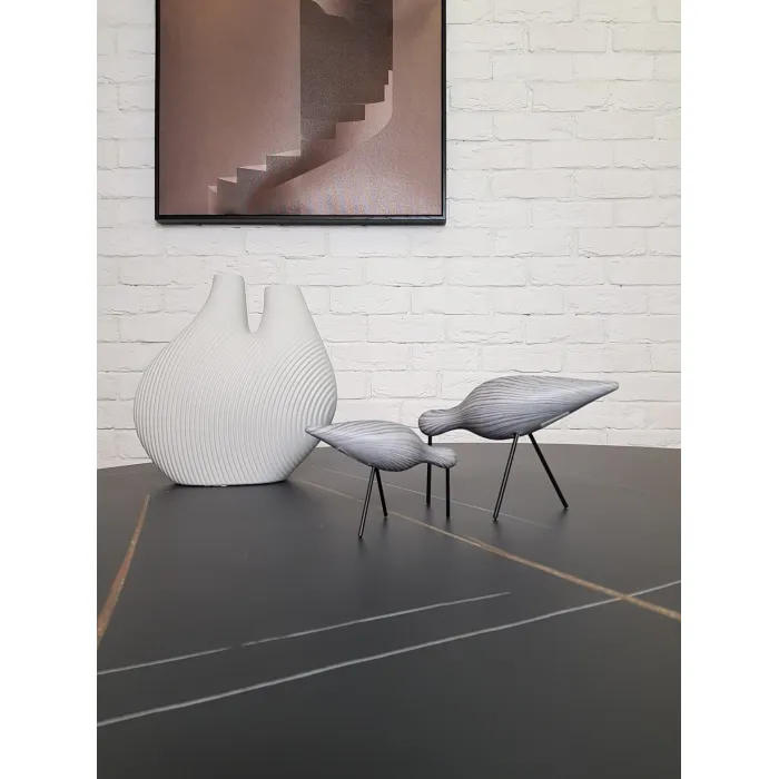 Статуэтка wood grain bird black b от ImperiumLoft