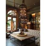 Подвесной светильник Vintage birdcage 5006–D6+6