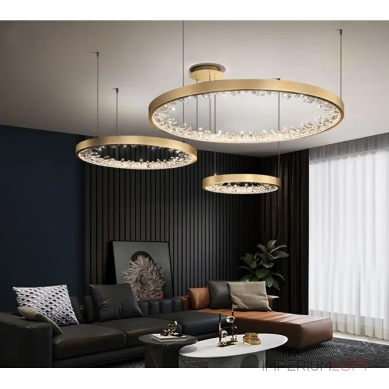 Подвесная люстра crystal interior