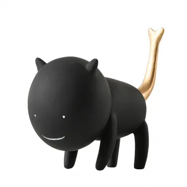 Статуэтка simulation cat black от ImperiumLoft