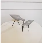 Статуэтка wood grain bird black b от ImperiumLoft
