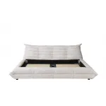 Кровать rbd029 new vintage ivory leather от ImperiumLoft