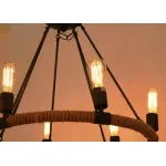 Подвесная люстра Rope filament 8108–D6