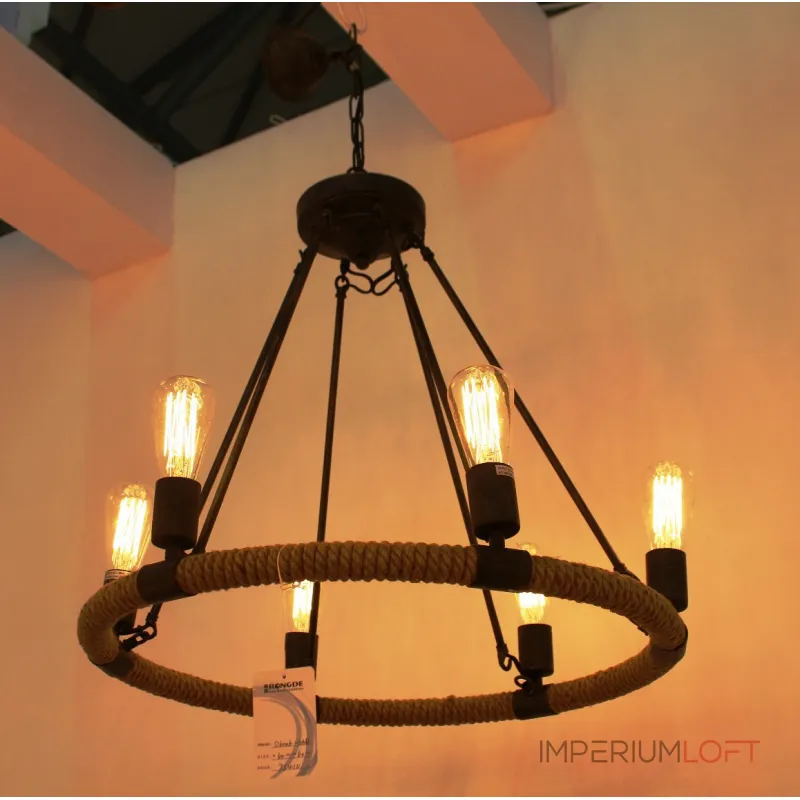 Подвесная люстра Rope filament 8108–D6