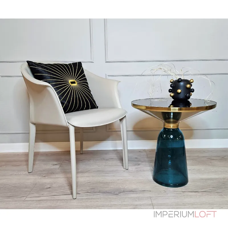 Ваза black little golden balls vase