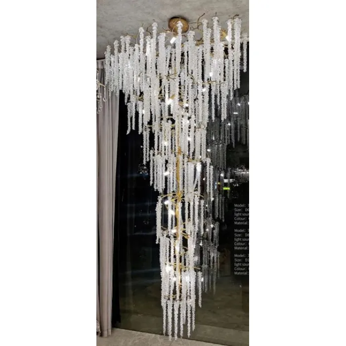 Люстра coral crystals cascade copper ii от ImperiumLoft