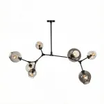 Люстра на штанге Branching Bubbles 7 Black